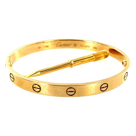 cartier love knot bracelet|authentic cartier love bracelet.